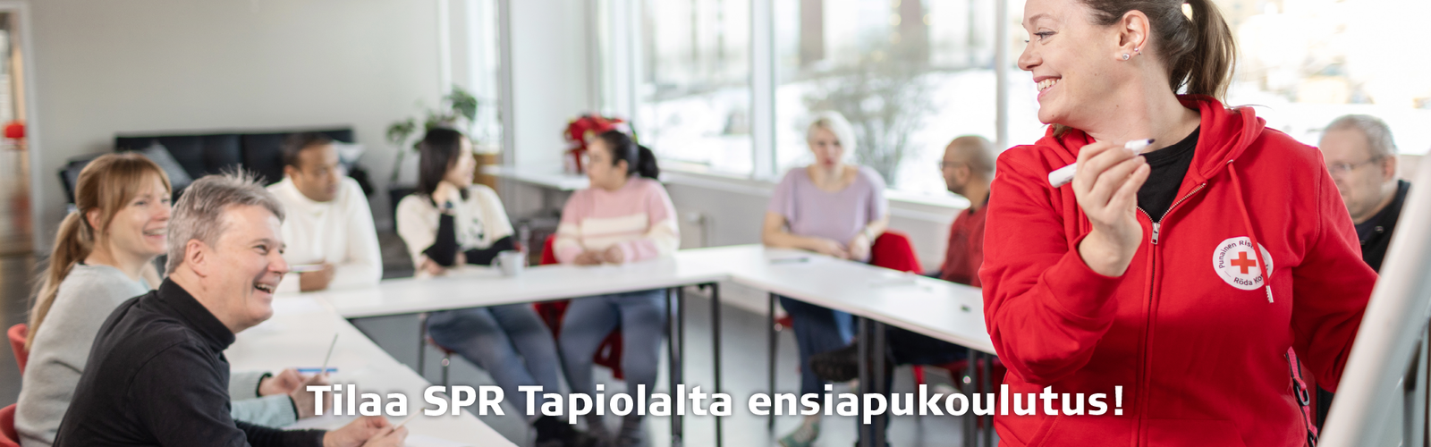 Tilaa ensiapukoulutus SPR Tapiolan osastolta