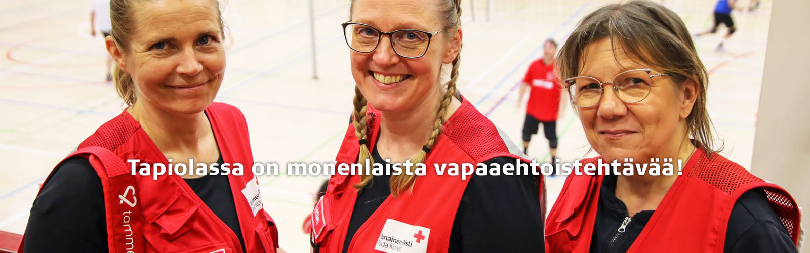SPR Tapiolan osastossa on monenlaista vapaaehtoistyötä