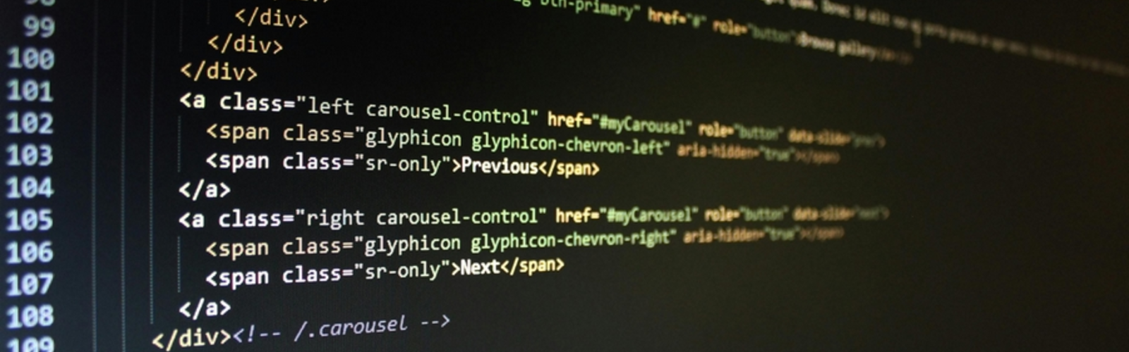 HTML-koodia sisältävä kuva
