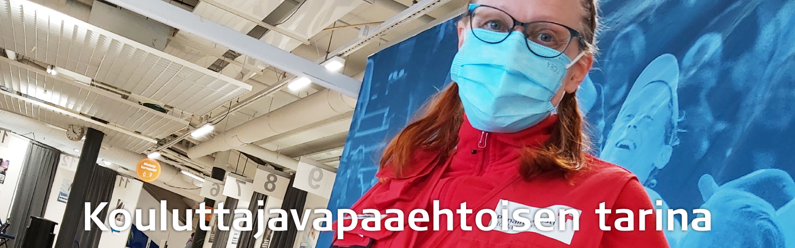 Maija on kouluttajavapaaehtoinen Espoossa