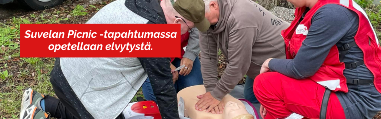 Ensiapua harjoitellaan.