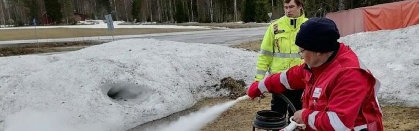 Sammutusharjoituksesta kuva