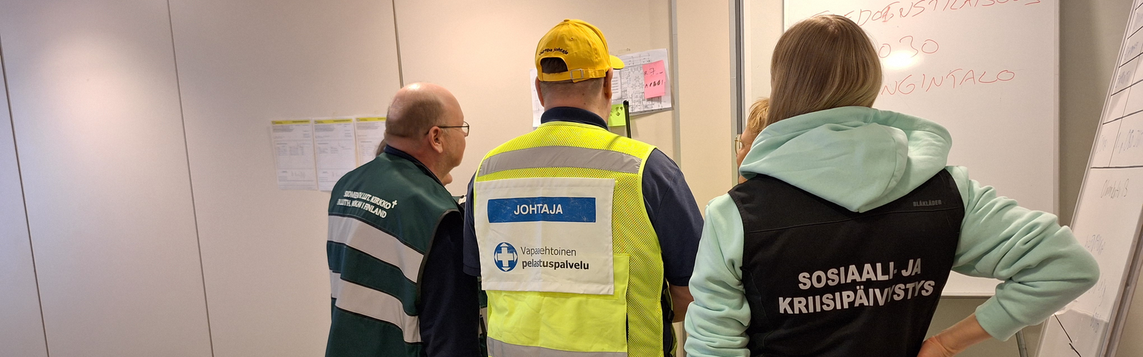 Johtopaikka valmiusharjoituksessa