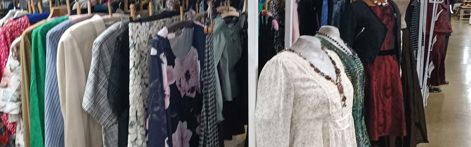 Näkymä kirpputorilta