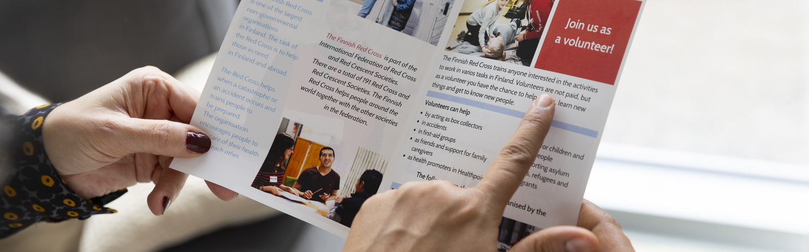 punaisen ristin infolehti