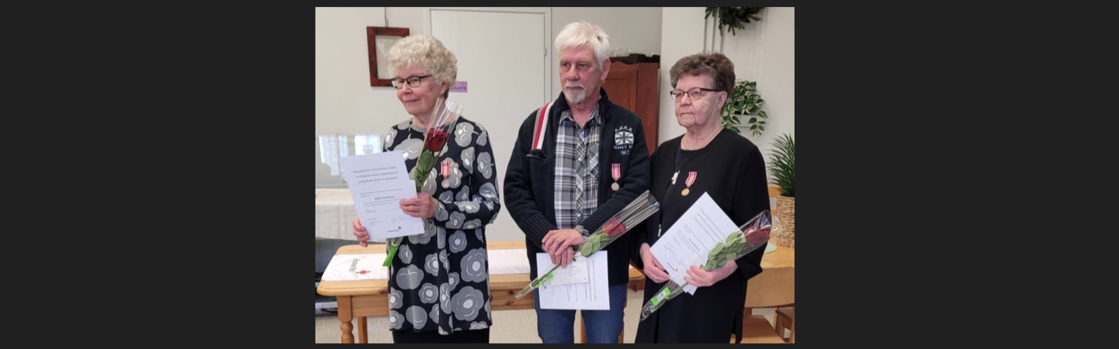 SPR pronssisen ansiomitalin saajat