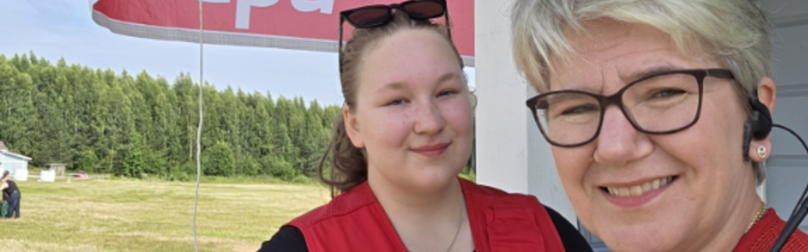 Päivystäjät Traktorinvetokisoissa