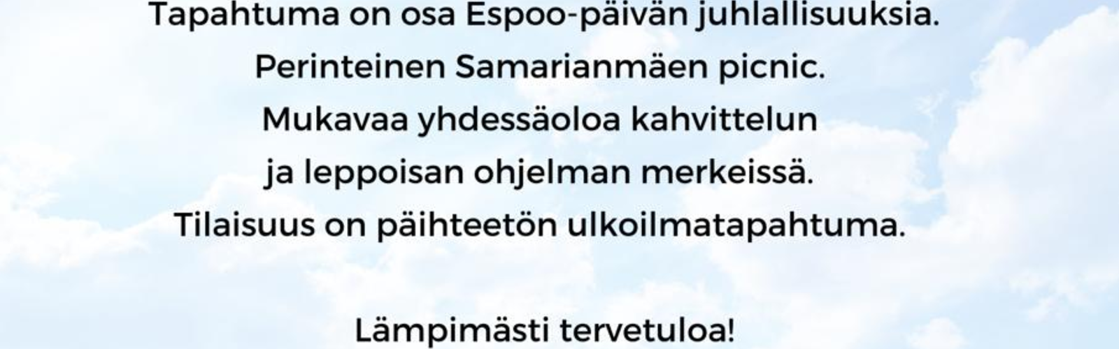 SPR Keski-Espoon käyttämä kuva Samaria picnicistä 28.8.26.