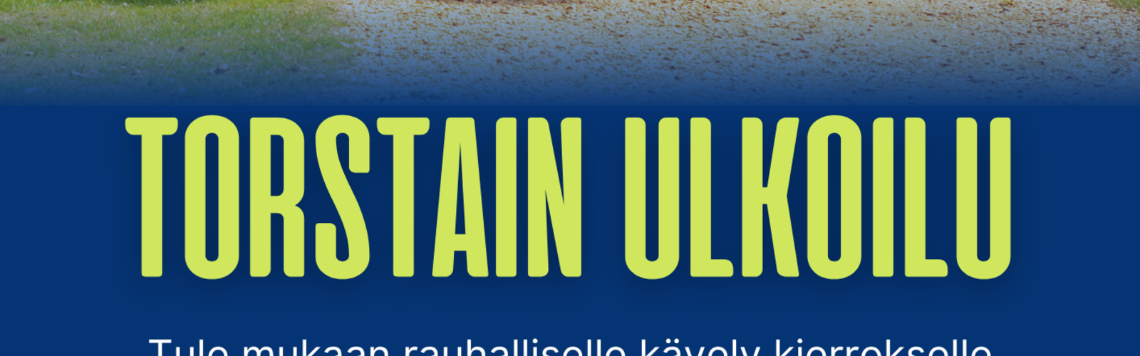 mainos ulkoilu tapahtumasta