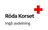 Logotyp för Finlands Röda Kors Ingå avdelningen.
