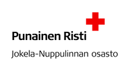 Suomen Punaisen Ristin Jokela-Nuppulinnan osaston logo.