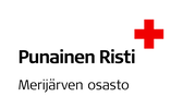 Suomen Punaisen Ristin Merijärven osaston logo.