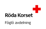 Logotyp för Föglö-avdelningen av Finlands Röda Kors.