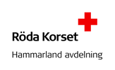 Logotyp för Hammarland-avdelningen av Finlands Röda Kors.