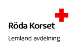 Logotyp för Lemland-avdelningen av Finlands Röda Kors.