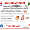 Joulumyyjäisten mainos