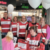 Laajasalon osaston jäsenhankintakampanjaan osallistujia