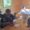 taidetyöpaja kahvilassa